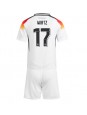 Deutschland Florian Wirtz #17 Heimtrikotsatz für Kinder EM 2024 Kurzarm (+ Kurze Hosen)